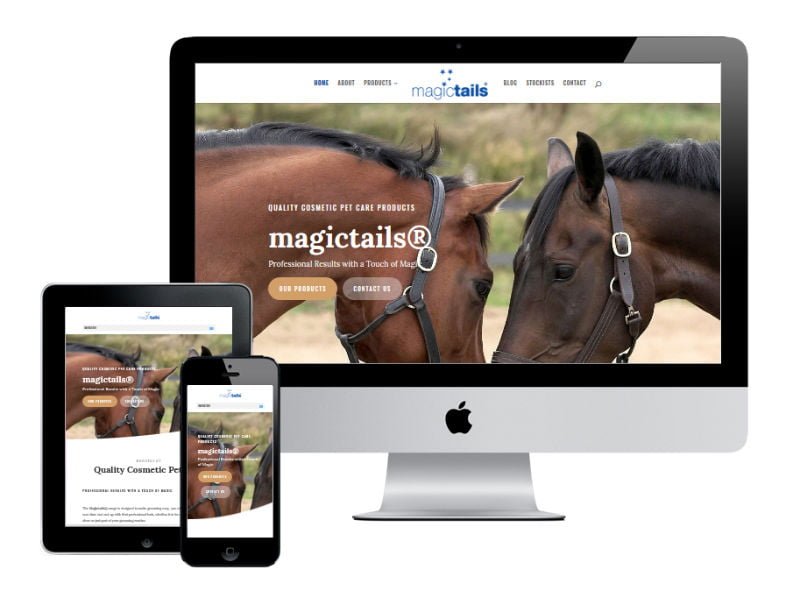 Magictails New Website